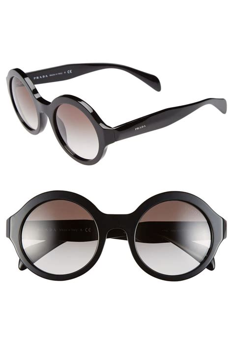 prada round 51mm sunglasses|nordstrom rack prada sunglasses.